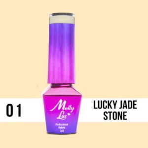 01. MOLLY LAC gél lak - LUCKY JADE STONE 5ML