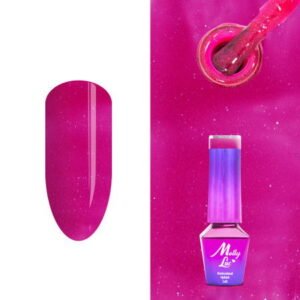 231. MOLLY LAC gél lak - Gloving Time Scarlet 5ML