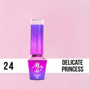 24. MOLLY LAC gél lak - DELICATE PRINCESS  5ML
