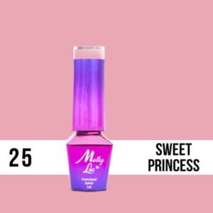 25. MOLLY LAC gél lak - SWEET PRINCESS   5ML