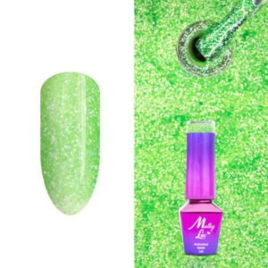 284. MOLLY LAC glitrový gél lak - Starrily Absinthe