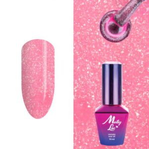 313. MOLLY LAC glitrový gel lak - Uptown Girl 5ml