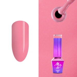 524. MOLLY LAC gel lak - Crystal Rose 5ML