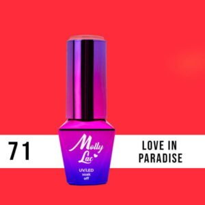 71. MOLLY LAC gel lak - LOVE IN PARADISE 10ml