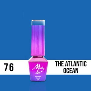 76. MOLLY LAC gél lak -  THE ATLANTIC OCEAN 5ml