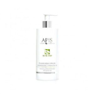 Antibakteriální čisticí pleťová voda Apis acne-stop. se zeleným čajem 500ml