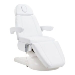 Azzurro Lux 4m white cosmetic chair with cradle