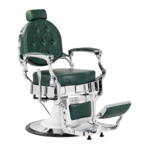 Barber chair Gabbiano President green Chrom