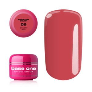 Base one barevný gel Crusty red 09 5g
