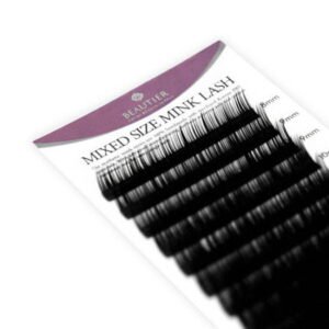 Beautier norkové řasy Mink Lash C 0,15 MIX délek 8-16 mm
