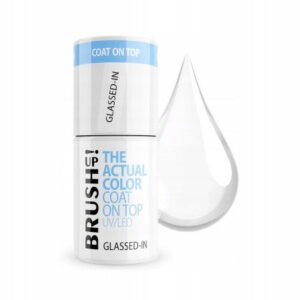 BRUSH UP!  Top Coat Glassed-in 5 g
