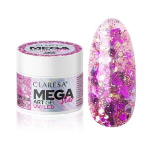 CLARESA Megastar gel na nehty Pink Pixel 10g