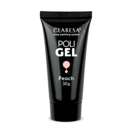 claresa-poly-gel-peach-30g claresa-poly-gel-peach-30g