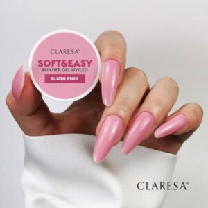 CLARESA STAVEBNÍ GEL NA NEHTY SOFT&EASY BLUSH PINK 12G