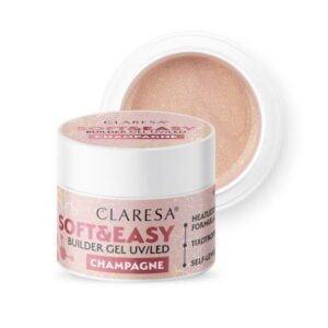 CLARESA STAVEBNÍ GEL NA NEHTY SOFTEASY CHAMPAGNE 45G
