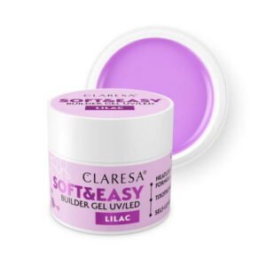 CLARESA STAVEBNÍ GEL NA NEHTY SOFT&EASY LILA 45G