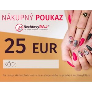 DÁRKOVÁ POUKÁZKA 25 EUR