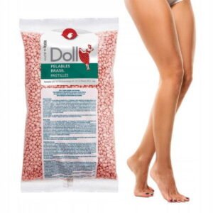 Doll zrníčka vosku na brazilskou depilaci pink rose 1 kg