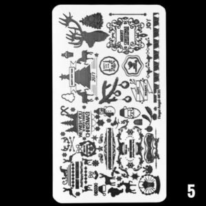 Doštička na pečiatkovanie  MC05 Merry Christmas