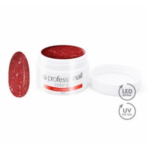 FAREBNÝ LED-UV GÉL 5ML PROFESSIONAIL™ GLITTER DARK RED