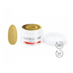 FAREBNÝ LED-UV GÉL 5ML PROFESSIONAIL™ Glitter Super Gold