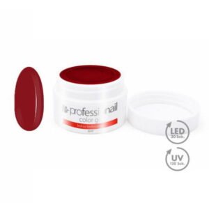 Farebný LED-UV gél 5ml Professionail Purpur Red