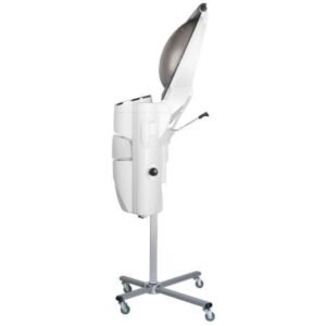 Gabbiano white standing hairdressing sauna with active ozone