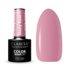 Gel lak CLARESA® Dusty Rose 8