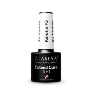 Gel lak CLARESA Extend Care 5v1 KERATIN 5 5ML