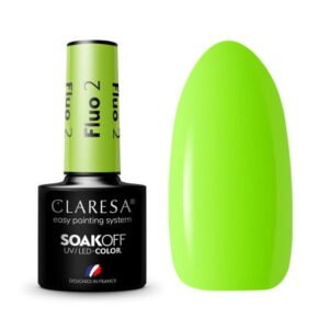 Gel lak CLARESA® Fluo 2 5ml