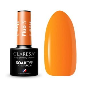 Gel lak CLARESA® Fluo 3 5ml