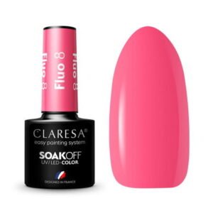 Gel lak CLARESA® Fluo 8 5ml