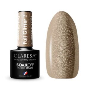 Gél lak CLARESA® Full Glitter 2 5ml