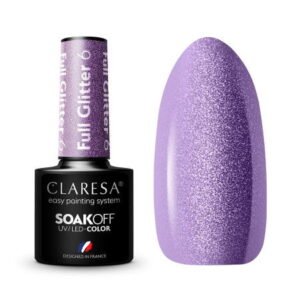 Gel lak CLARESA® Full Glitter 6 5ml