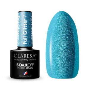 Gel lak CLARESA® Full Glitter 7 5ml