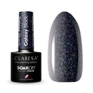 Gel lak CLARESA Galaxy Black 5ml