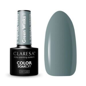 Gel lak CLARESA Green Winks 1 5ml