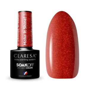 Gel lak CLARESA Make it Shine! 3 5ml