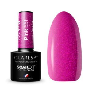 Gel lak CLARESA Pink 551 5ml