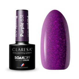 Gel lak CLARESA Purple 631 5ml