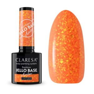 Gel lak CLARESA Rainbow JELLO base amber 5ml