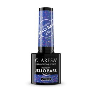Gel lak CLARESA Rainbow JELLO base blue 5ml