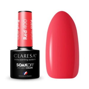 Gel lak CLARESA® Red 400 5ml
