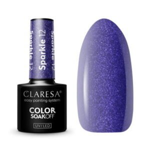 Gel lak CLARESA® Sparkle 12 5ml