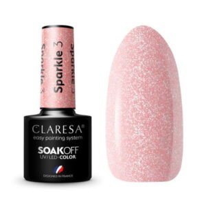 Gel lak CLARESA® Sparkle 3 5ml
