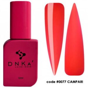 Gél lak DNKa' Cover báza 0077 CAMPARI 12ml