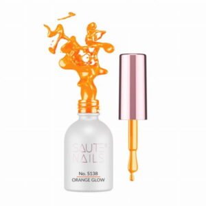 Gelový lak na nehty Saute Nails S138 Orange Glow 8ml