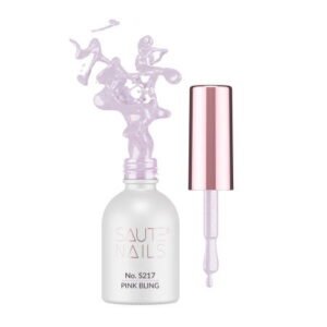 Gelový lak na nehty Saute Nails S217 Pink Bling 8ml