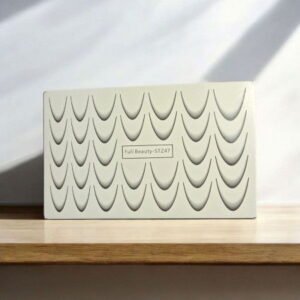 Gradientní francouzské ombré nálepky na nehty černé STZ47