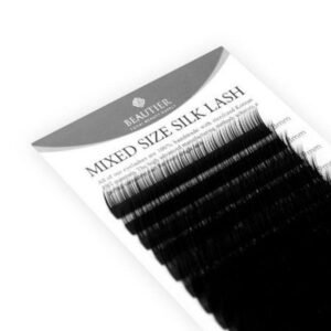 Hodvábne norkové 3D mihalnice  C 0,15 MIX dĺžok 8-16 mm